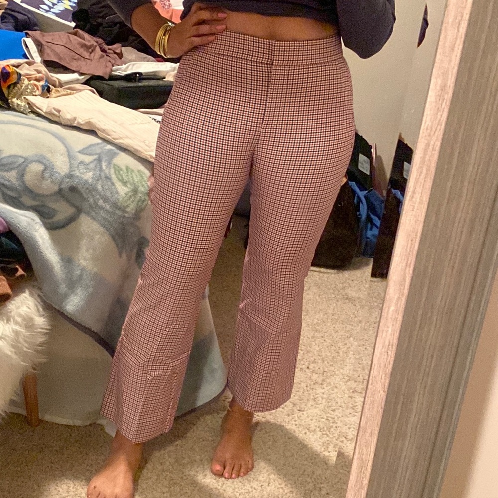 J.Crew plaid pants